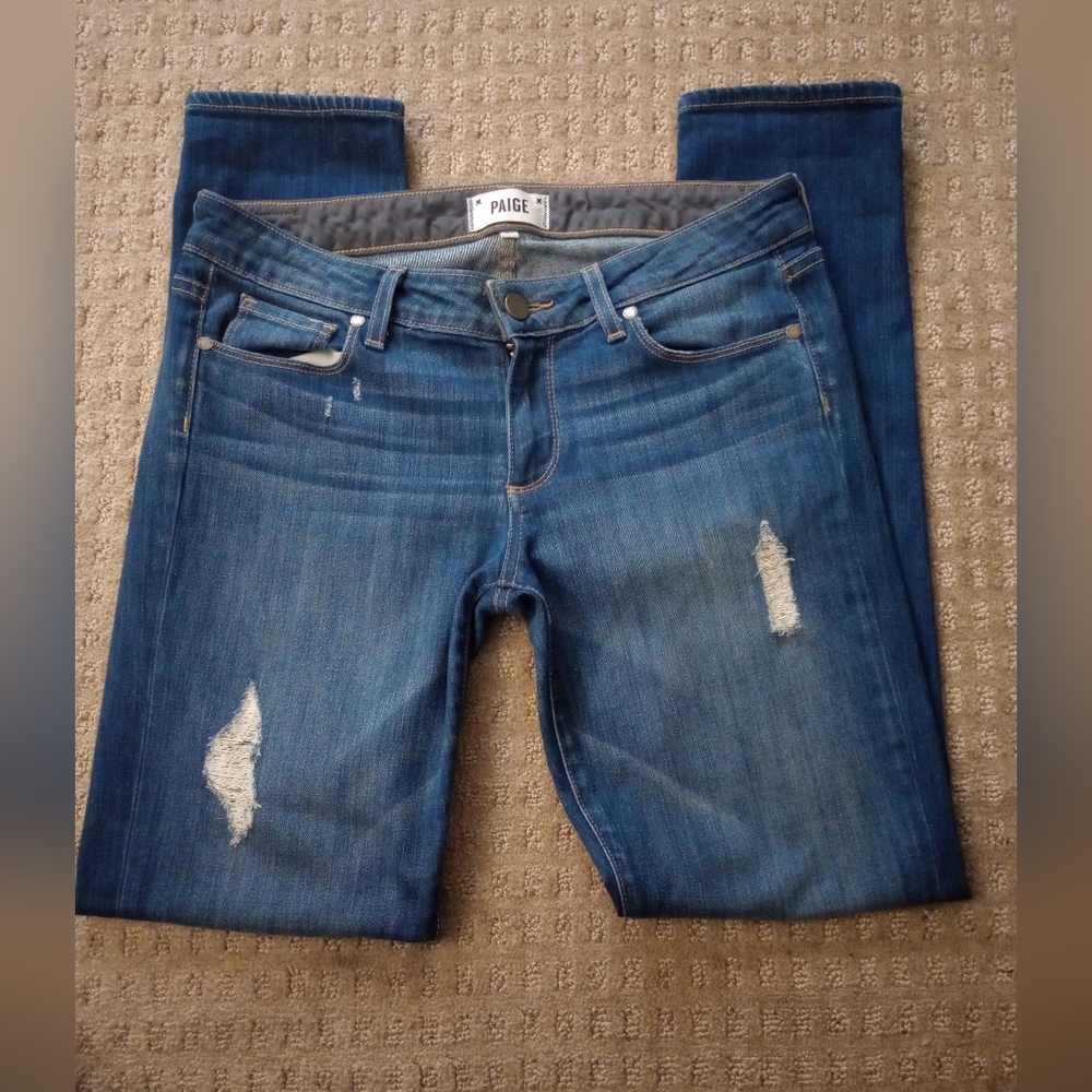 Paige Skyline Ankle Jeans